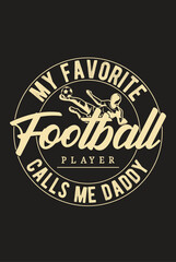 Fototapeta na wymiar American-Football-Day T Shirt Design