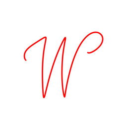 W font
