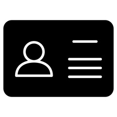 ID card icon