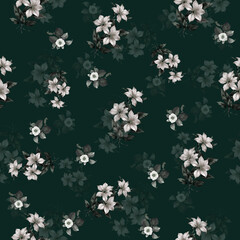 beautiful floral with mix texture pattern .seamless pattern repeat and beautiful pattern. 