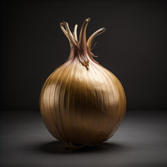 onion on black