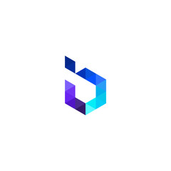 blue cube logo