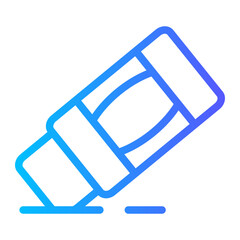 eraser gradient icon