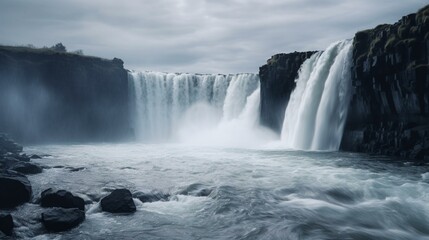 waterfall in the forest