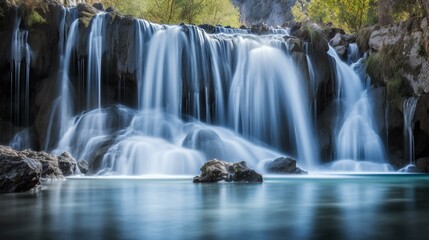 waterfall in the forest