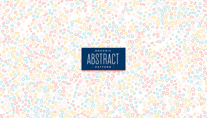 stylish abstract organic mesh pattern banner design