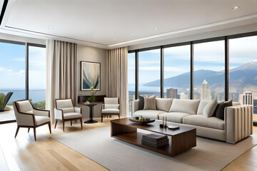 Fototapeta premium room interior