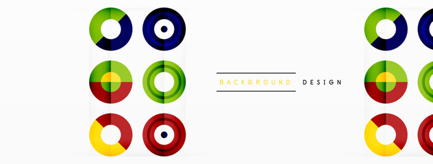 Vector creative geometric abstract background