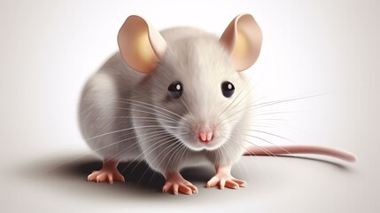 mouse isolated on white background