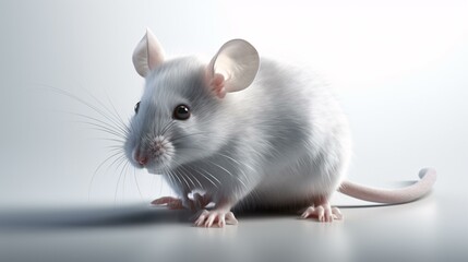 mouse isolated on white background