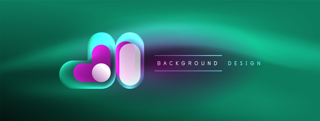 Vector creative geometric abstract background