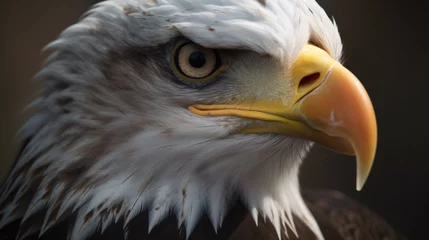 Schilderijen op glas american bald eagle © KWY