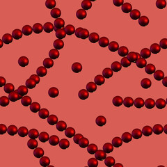 Seamless pattern for new year and christmas