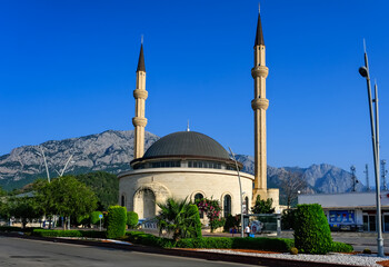 Fototapeta na wymiar Khuzur Mosque in Kemer in Turkey