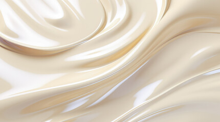 Abstract background ripple milk. Milk drops and splashes. Generative AI