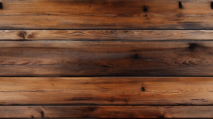 Naklejka premium Old wooden plank seamless texture background