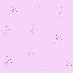 hearts pattern background