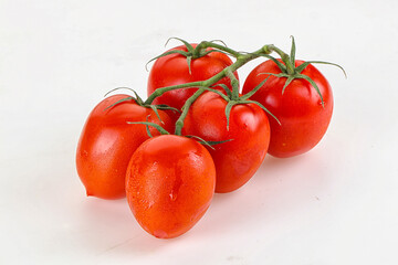 Raw red Flamenco tomato branch