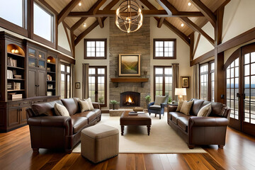 Fototapeta premium modern living room