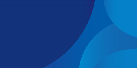 Paper layer circle blue abstract background. Curves and lines use for cover, design, banner, poster, wallpaper, design with blue space for your text.