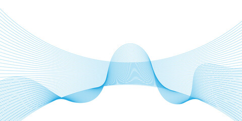 Abstract flowing wave lines. Design element for technology, science, business, modern concept.vector eps 10