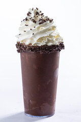 Milk shake de chocolate