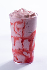 Milk shake de frutas vermelhas