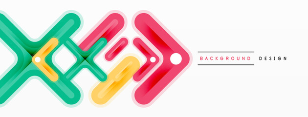 Minimal geometric background cross line. Design for wallpaper, banner, background, landing page, wall art, invitation, prints, posters