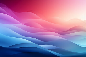 Obraz premium Multi color gradient background grain effect with purple and blue shades glowing. AI generative