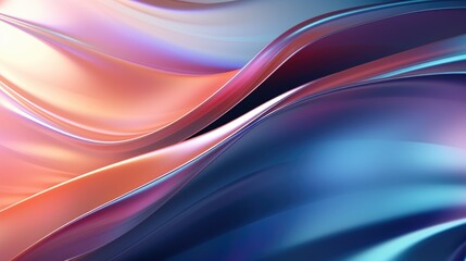 Abstract Chrome Texture Background. Generative AI
