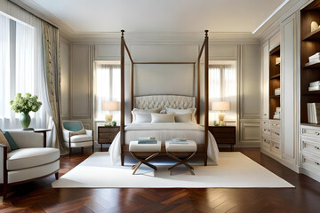 interior of a bedroom