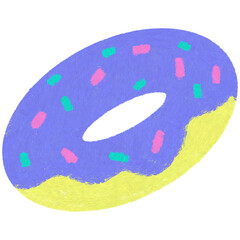 Neon donuts