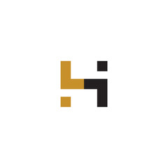 Letter H Logo Connect. Initial H Vector