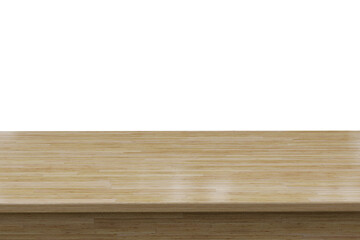 Empty Wood Table PNG 