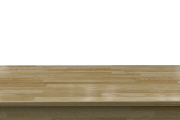 plank isolated on white background