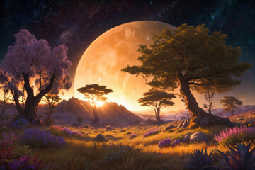 Fantasy Landscape Art Wallpaper, Dreamland