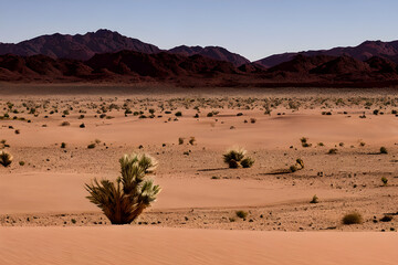 Fototapeta na wymiar desert. Generative AI