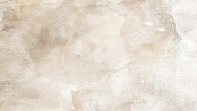 Abstract art background animation brown crumpled paper. Realistic cartoon wrinkled surface texture in modern trendy stop motion style. 