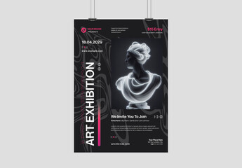 Modern Event Poster Banner Layout