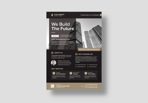 Modern Corporate Business Flyer Poster Layout