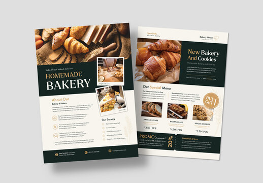 Bakery Flyer Template