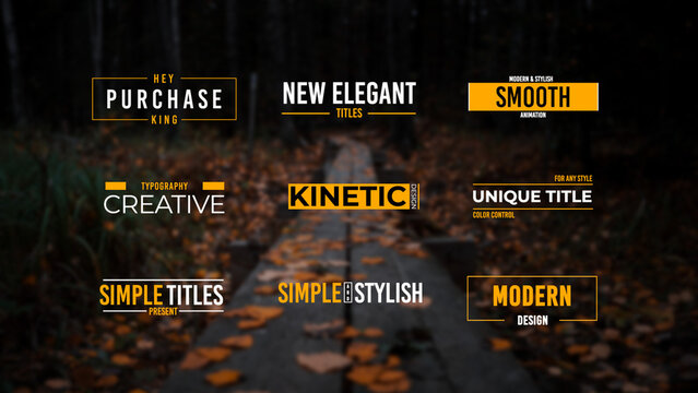 Simple Title Animation