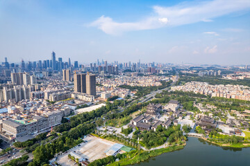 Fototapeta premium Cityscape of Guangzhou, China