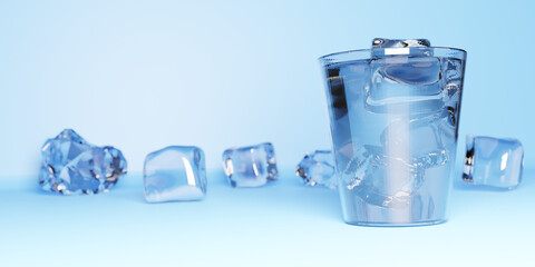 ice ice water header image drinks 3dcg