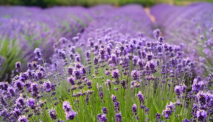 Obraz premium lavender field region,Generative AI