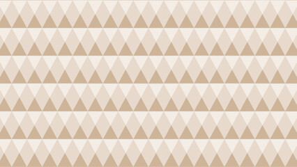 Brown seamless geometric pattern with triangles