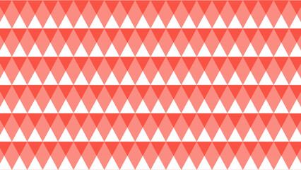 Red seamless geometric pattern with triangles