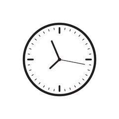 Alarm clock icon. Clock vector icon. Clock flat sign design. Time symbol pictogram. UX UI icon