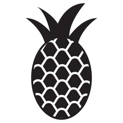 pineapple icon vector