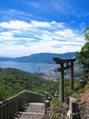 小豆島霊場第2番　碁石山の鳥居【香川県小豆島】5